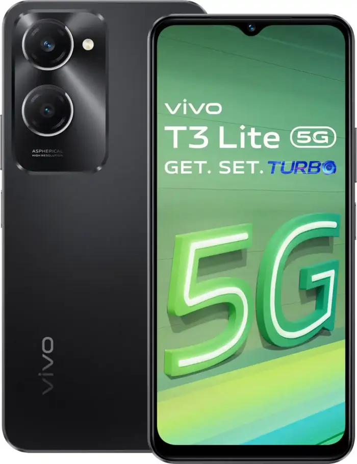 VIVO T3 Lite 5G (Majestic Black, 128 GB)  (4 GB RAM)